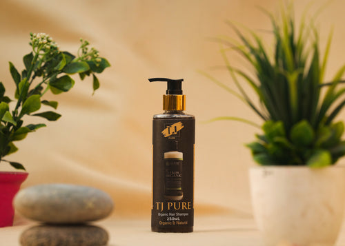  TJ PURE Organic Shampoo Bottle 250ml